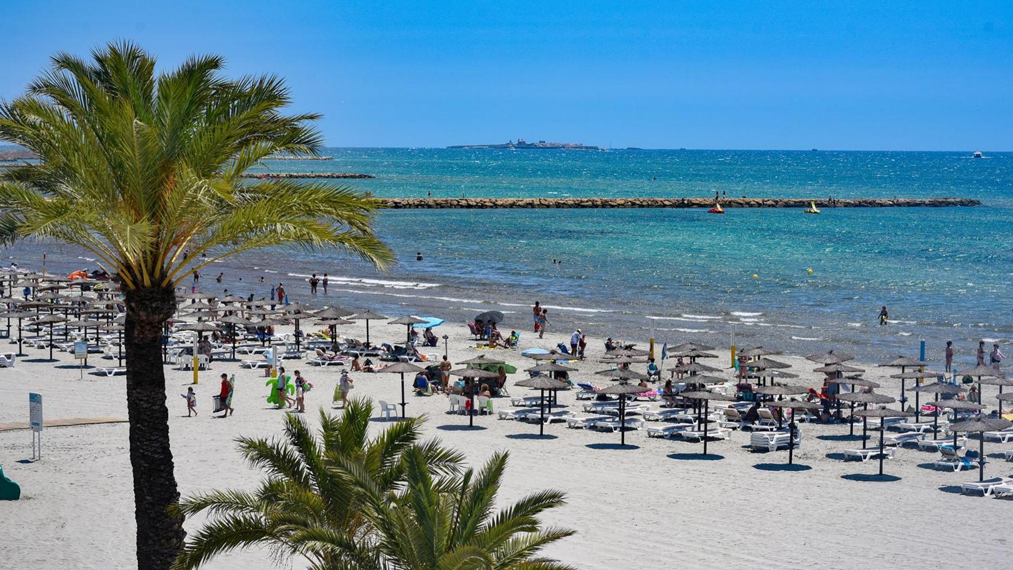 Apartamento Arena Playa Levante Санта Пола Екстериор снимка